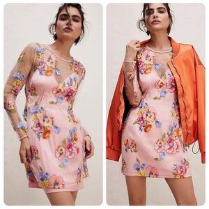 For Love & Lemons Perci Mini Dress $319 Size XS